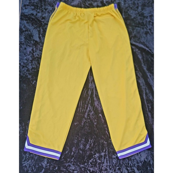 Vtg NBA Unique Sports Generation Los Angeles Lakers Tearaway Warm-up Pants - Picture 4 of 8